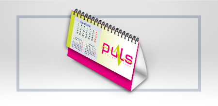 Calendare birou 6 file personalizat