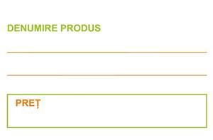 Eticheta pret personalizata: solutia practica pentru produse, promotii si magazine